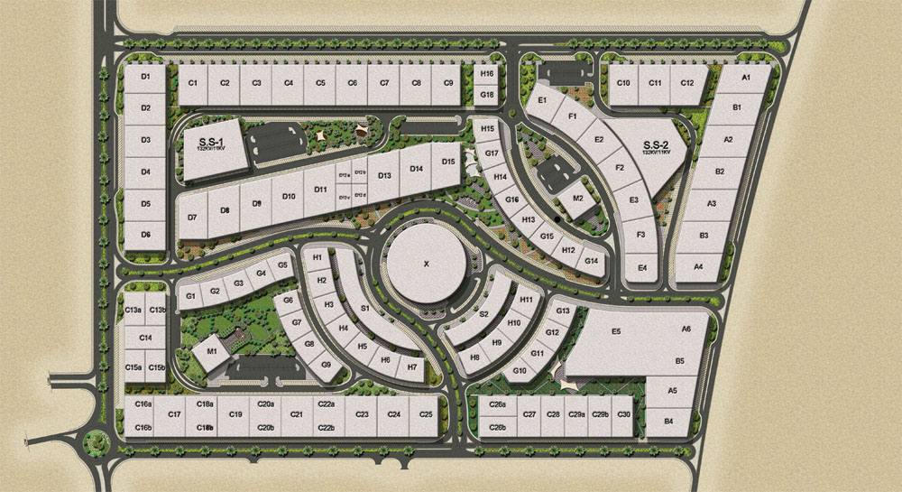 Al Hamedya City in Ajman