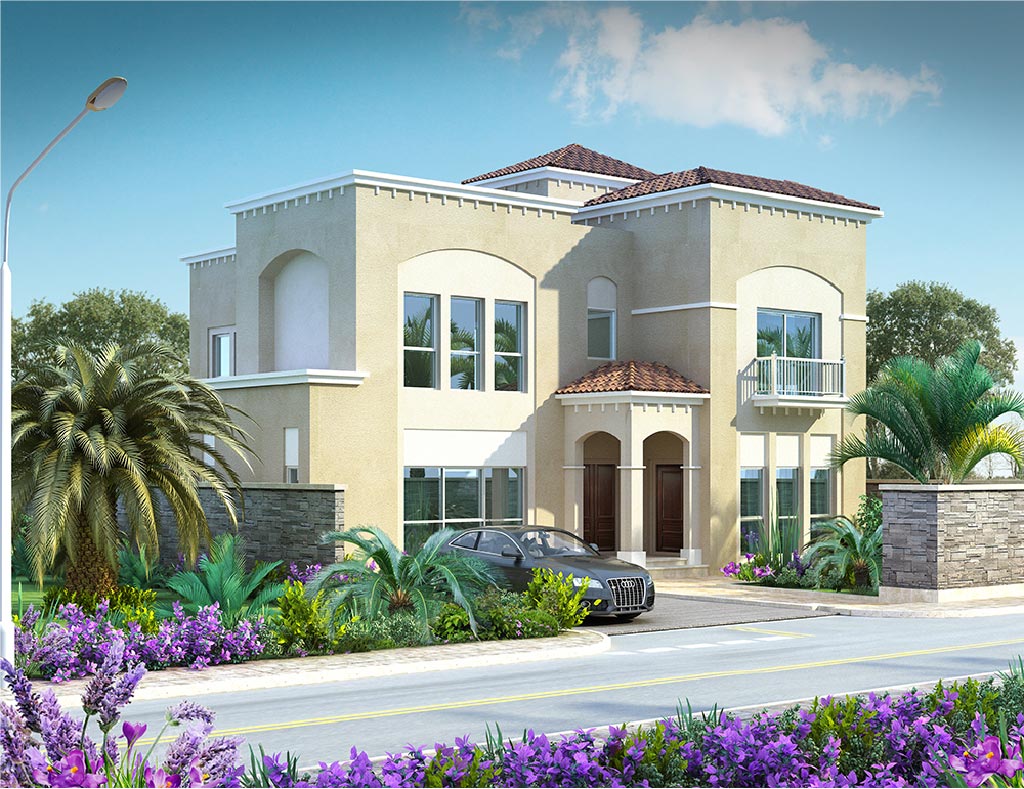 Construction and Maintenance of 346 Houses at Makan District / Hatta